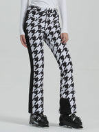 Les Odettes Gsou Snow women's slim high-stretch outdoor ski pants designed for snowboarding and skiing.
