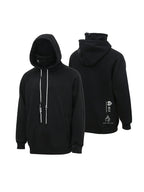 Men's Snowall Unisex Mountain Dope snow hoodie by Les Odettes, cozy fleece jacket with mountain-inspired design.