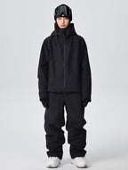 Women's SnowLuxe Spark Crystal Chic Mountain Snow Suit by Les Odettes, featuring a stylish design and winter-ready fabric.
