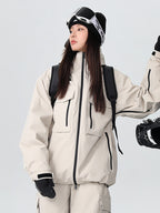 Men's Les Odettes Searipe mountain snow jacket with durable, all-function design, featuring a waterproof outer layer and insulated interior.