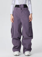 Women's Les Odettes Searipe durable mountain snow pants with baggy fit and all-function design, suitable for winter outdoor activities.