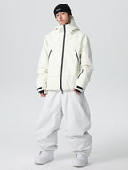 Men's Searipe unisex durable mountain snow suit by Les Odettes, featuring a baggy fit with all-weather, snow-resistant fabric.