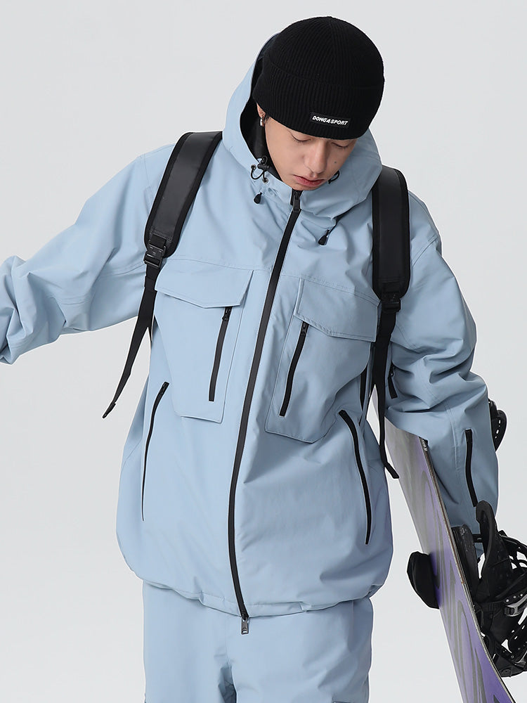 Men's Les Odettes Searipe mountain snow jacket with durable all-function design, featuring waterproof fabric and insulated warmth.