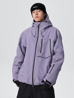 Men's Searipe Durable Mountain Pro all-terrain snow jacket by Les Odettes, featuring a rugged design and insulated winter wear.