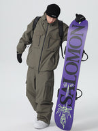 Women's Searipe Durable Mountain Snow Suit by Les Odettes, all-function snowboard suit with waterproof and insulated features.