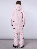 Men's RAWRWAR high land cargo one-piece snowsuit by Les Odettes, shown in a sturdy, insulated winter snowsuit design.