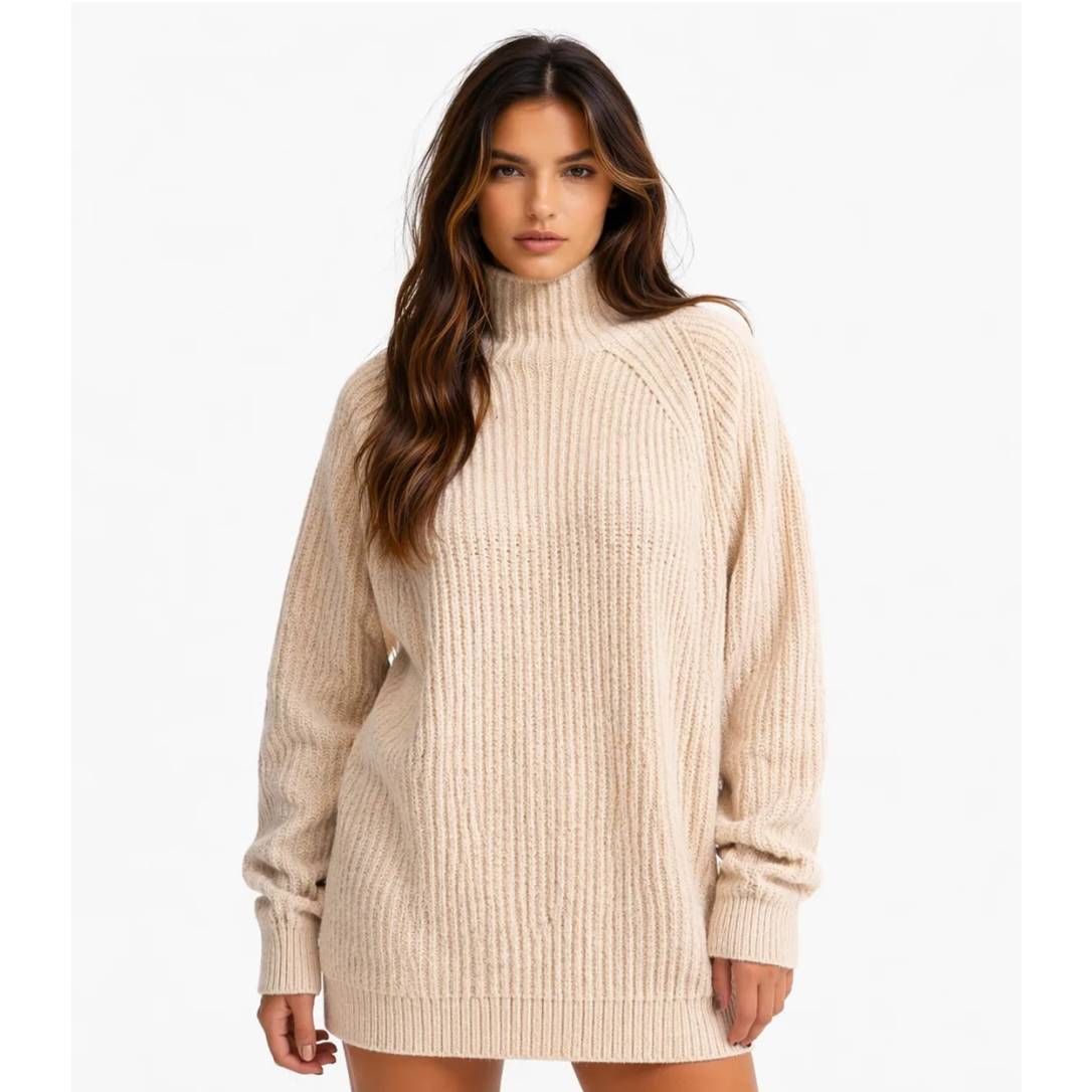 Women’s Oversized Knit Sweater – Soft & Versatile Layer
