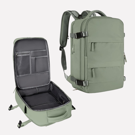 Unisex Travel Backpack – Large Capacity Multi-Compartment Laptop Bag