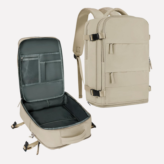 Unisex Travel Backpack – Large Capacity Multi-Compartment Laptop Bag
