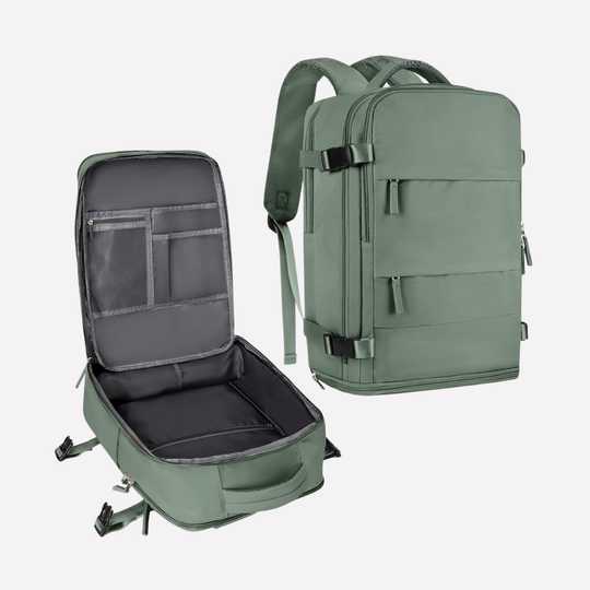 Unisex Travel Backpack – Large Capacity Multi-Compartment Laptop Bag