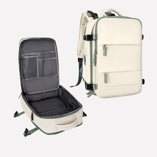 Unisex Travel Backpack – Large Capacity Multi-Compartment Laptop Bag