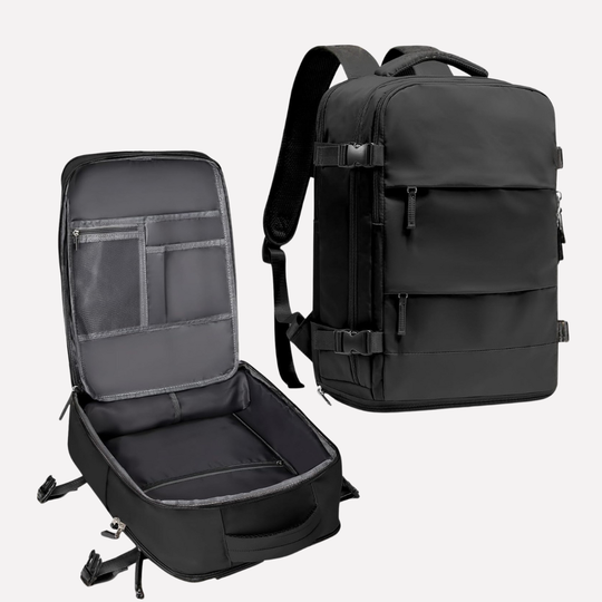 Unisex Travel Backpack – Large Capacity Multi-Compartment Laptop Bag