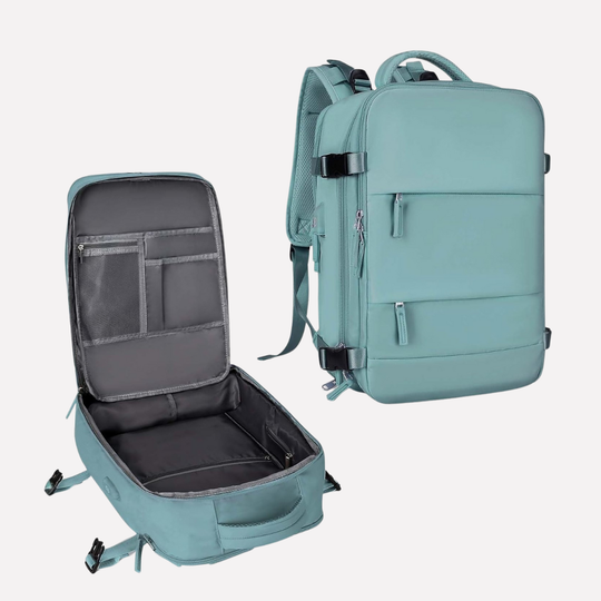 Unisex Travel Backpack – Large Capacity Multi-Compartment Laptop Bag