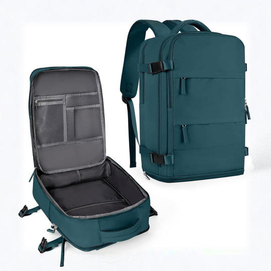 Unisex Travel Backpack – Large Capacity Multi-Compartment Laptop Bag