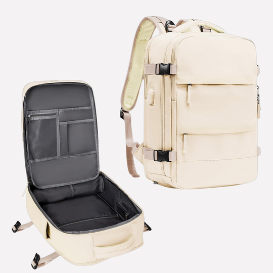 Unisex Travel Backpack – Large Capacity Multi-Compartment Laptop Bag