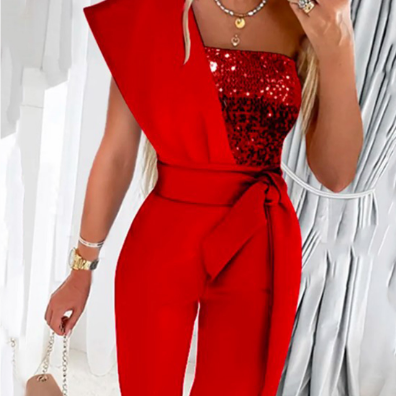 Elegant Wide Leg Luxury Jumpsuit for Women