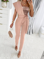 Elegant Wide Leg Luxury Jumpsuit for Women
