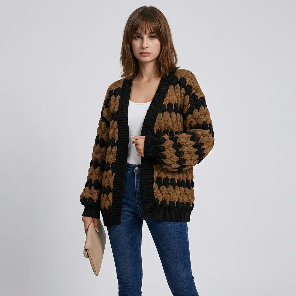Women’s Open-Front Knit Cardigan – Everyday Layering Essential