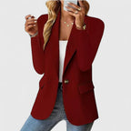 Elegant Les Odettes Grace™ blazer in a tailored fit, displayed on a mannequin with a neutral background.