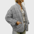 Hazel™ elegant jacket by Les Odettes, shown in a stylish design with tailored fit and sophisticated details.