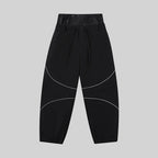 Men's ASHGREEN Winter Peak IcePro snowboard pants by Les Odettes, featuring insulated snowboarding gear with waterproof fabric.