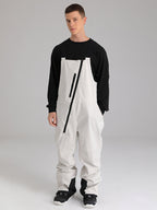 Les Odettes women's snow pants, Searipe oblique zipper winter crew ski bibs, featuring a sleek design and functional winter ski wear.