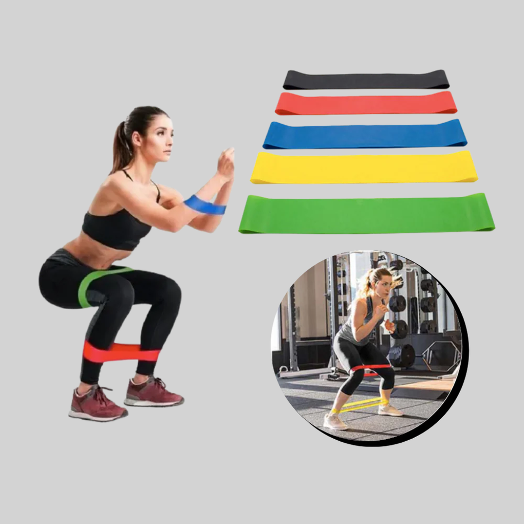 Natural Latex Resistance Band for Strength and Flexibility Training