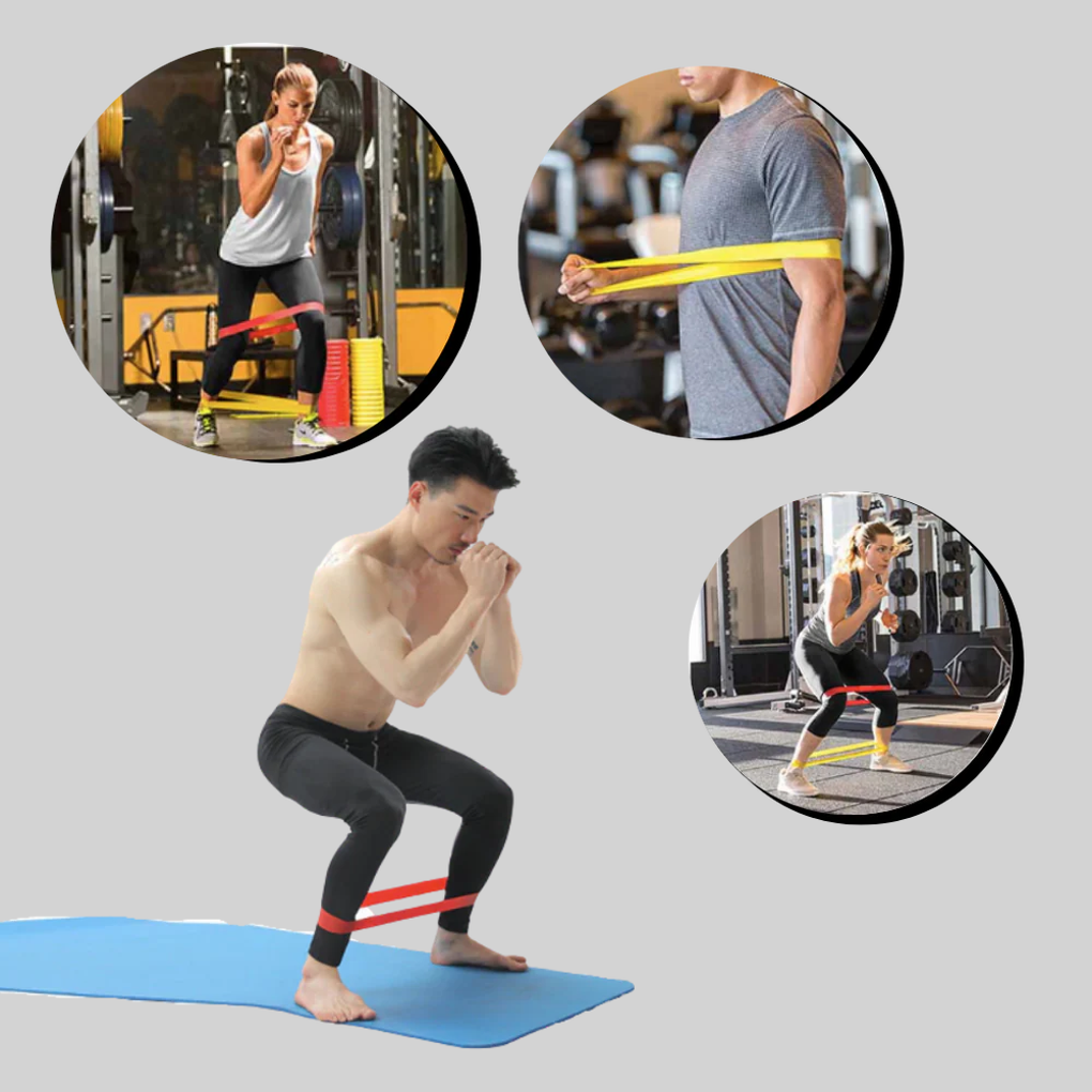 Natural Latex Resistance Band for Strength and Flexibility Training
