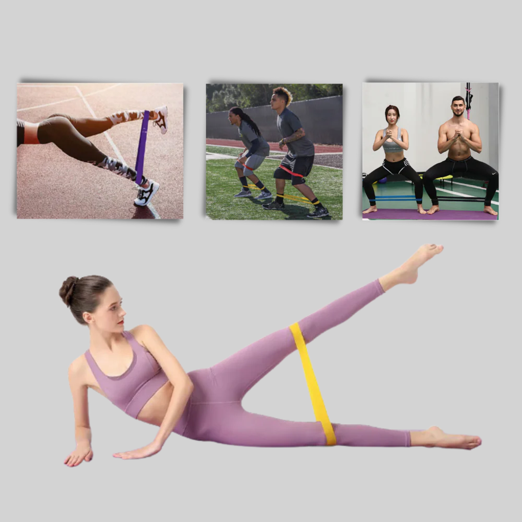 Natural Latex Resistance Band for Strength and Flexibility Training