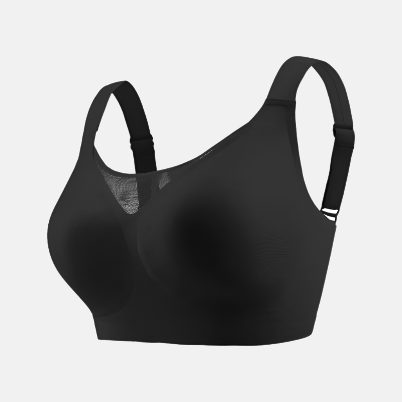 Wireless Seamless Tube Top Bra with Full Cup Support