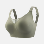 Wireless Seamless Tube Top Bra with Full Cup Support