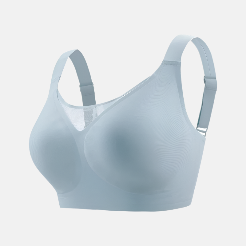 Wireless Seamless Tube Top Bra with Full Cup Support