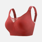 Wireless Seamless Tube Top Bra with Full Cup Support
