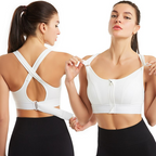 2 Pack Seamless High Support Sports Bras for Women