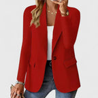 Les Odettes Grace™ elegant blazer in a tailored fit, featuring a classic design and stylish lapels.