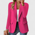 Les Odettes Grace™ elegant blazer with tailored fit, featuring classic lapels and sleek design, shown on a mannequin.