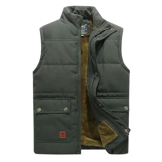 Men’s Lightweight Bodywarmer – Sleeveless Zip Vest for Transitional Weather