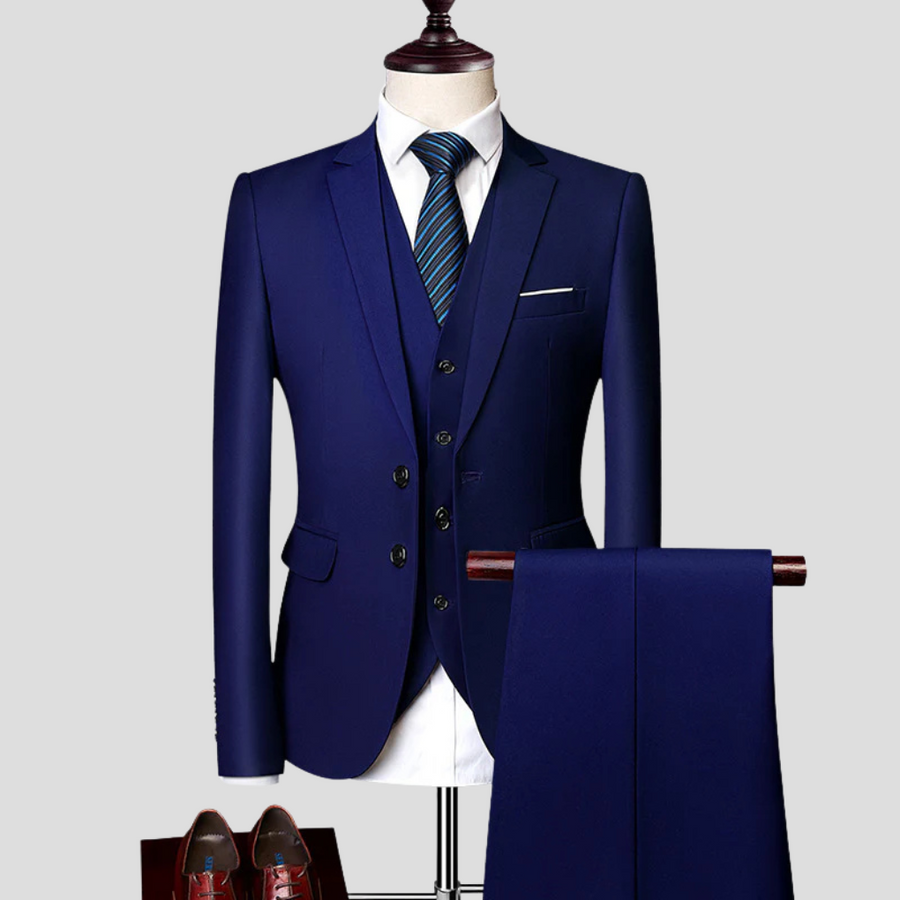 Men’s Formal Suit Set – Classic Blazer and Trousers for Business & Events