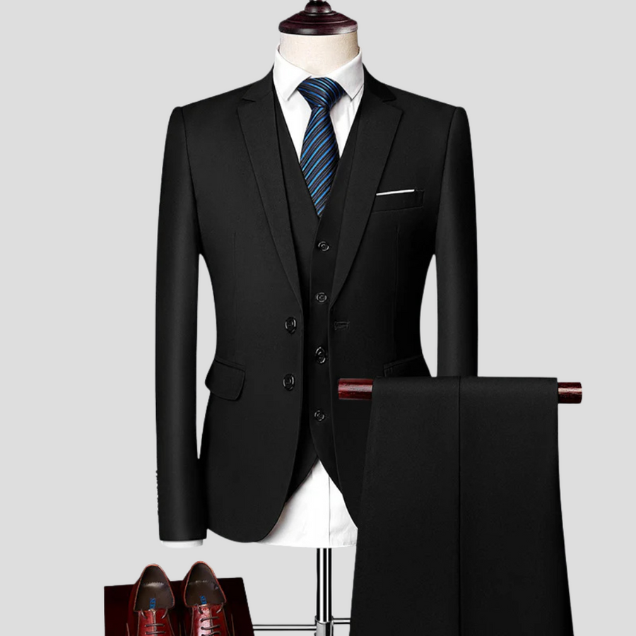 Men’s Formal Suit Set – Classic Blazer and Trousers for Business & Events