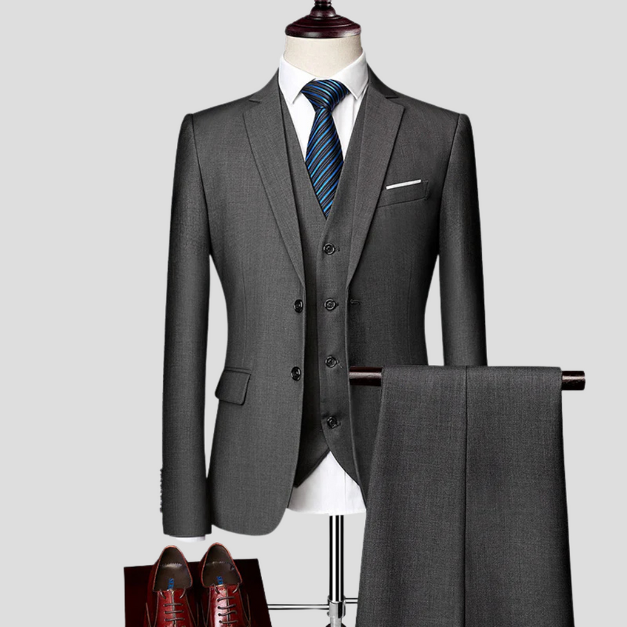 Men’s Formal Suit Set – Classic Blazer and Trousers for Business & Events
