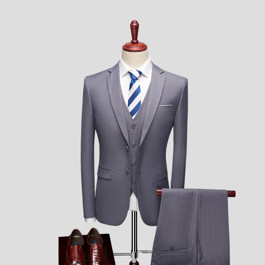 Men’s Formal Suit Set – Classic Blazer and Trousers for Business & Events