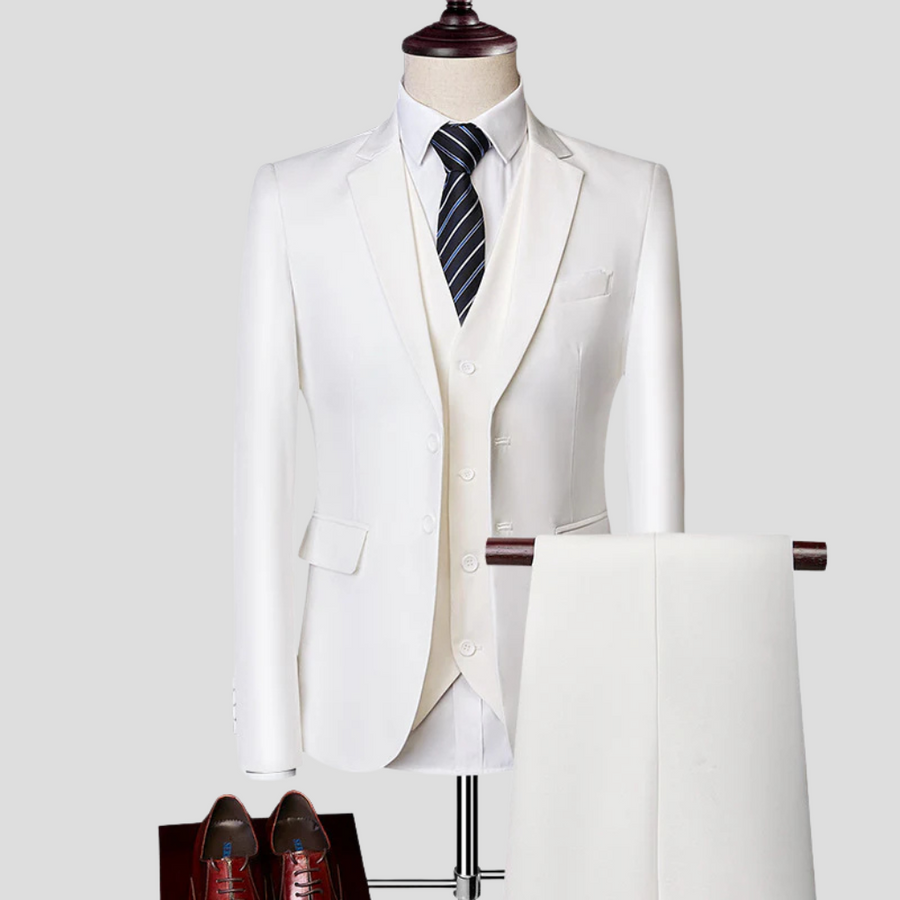 Men’s Formal Suit Set – Classic Blazer and Trousers for Business & Events