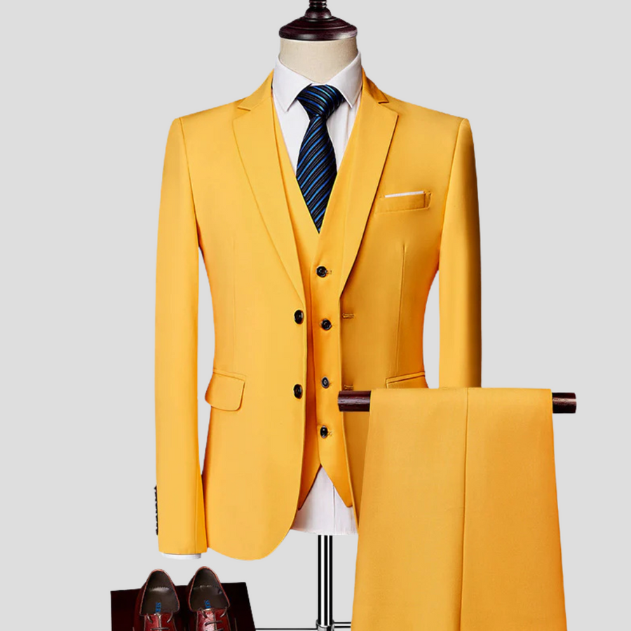 Men’s Formal Suit Set – Classic Blazer and Trousers for Business & Events