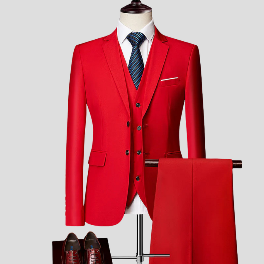 Men’s Formal Suit Set – Classic Blazer and Trousers for Business & Events