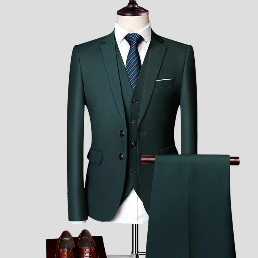Men’s Formal Suit Set – Classic Blazer and Trousers for Business & Events