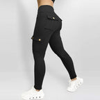 Women’s slim fit tailored trousers with structured design and classic cut, by Les Odettes, shown in a neutral fabric with a smooth finish.