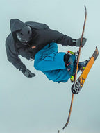 Men's Les Odettes Rabbit Snow Prime cargo snowboard pants, baggy fit, durable snowboarding gear with waterproof features.