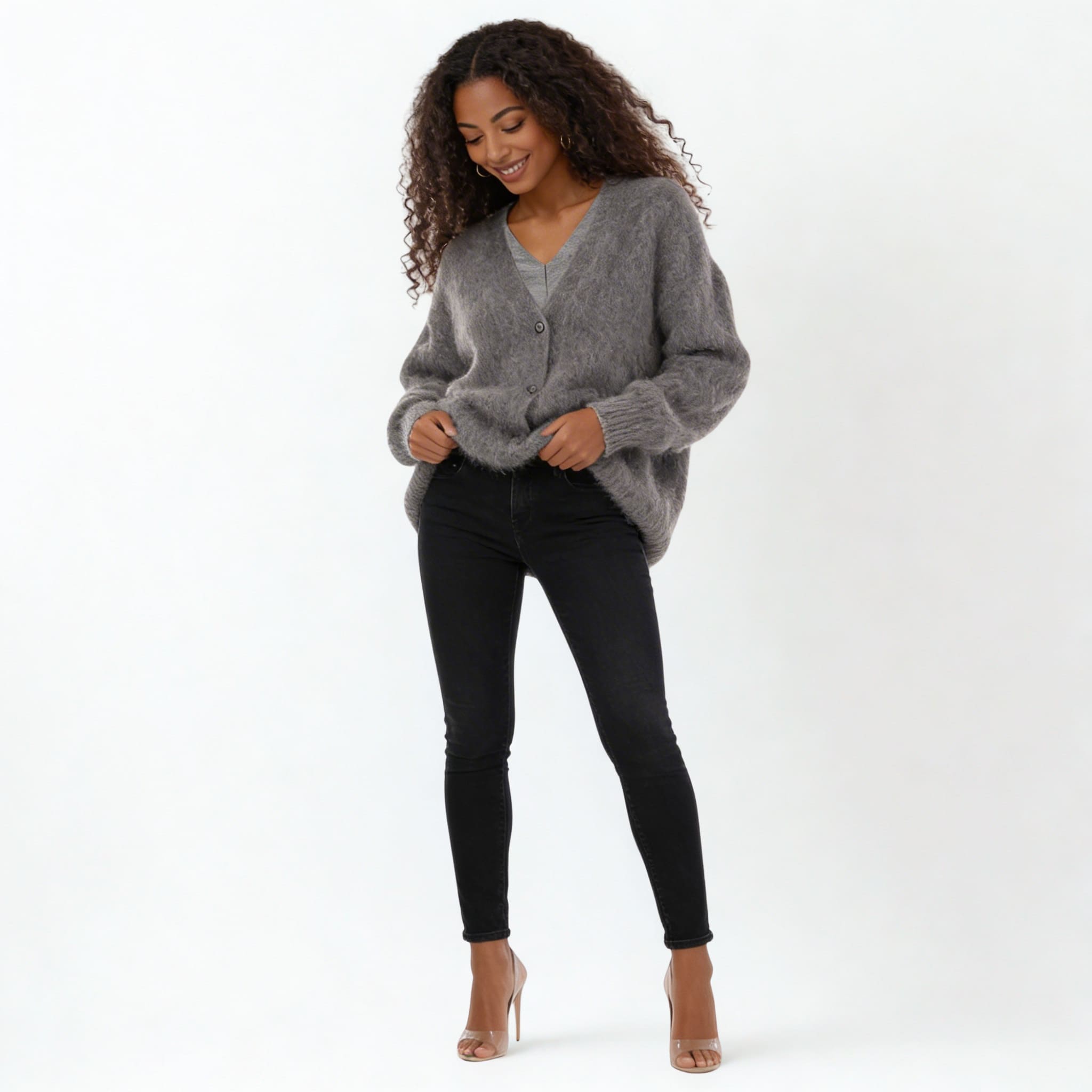 Women’s Classic Pullover Sweater – One Size Knit Layer