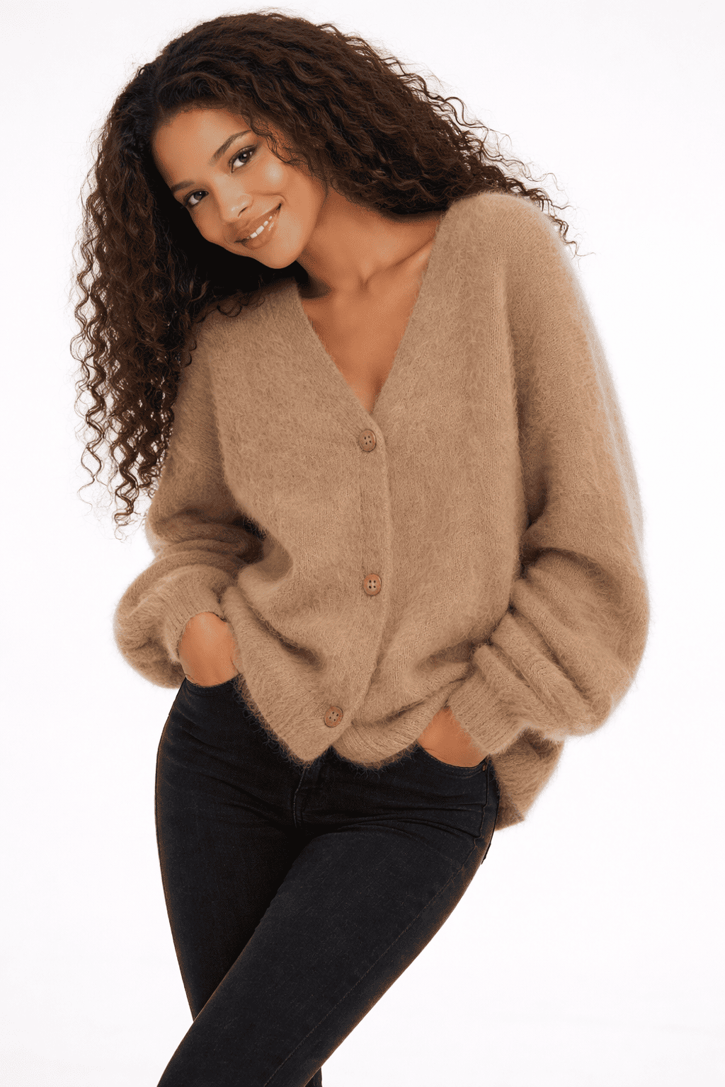 Women’s Classic Pullover Sweater – One Size Knit Layer