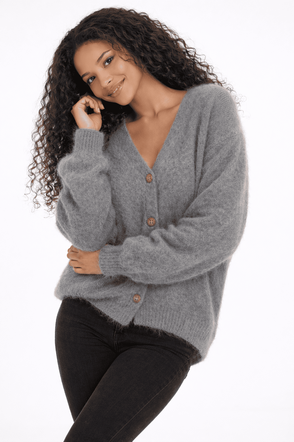Women’s Classic Pullover Sweater – One Size Knit Layer